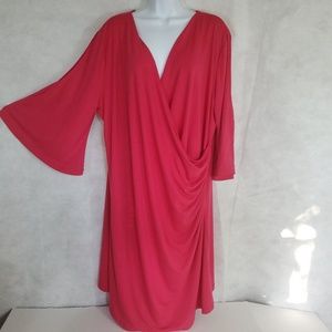 Plus sized 2x K. Jordan dress with arm slit